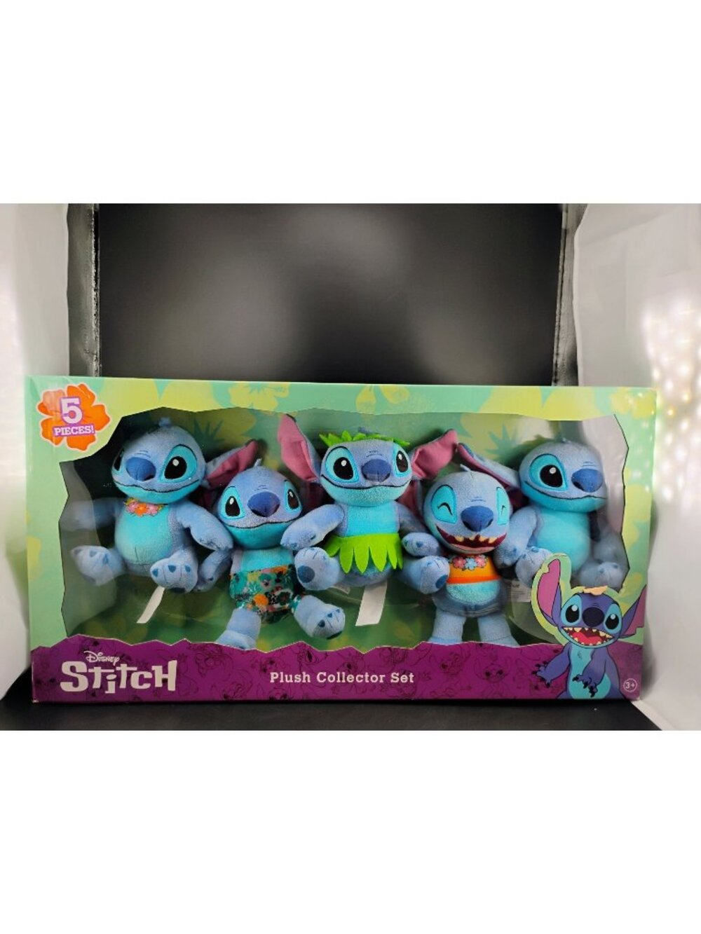 Disney Stitch Plush Collector Set 5-Piece Boxed Gift Set